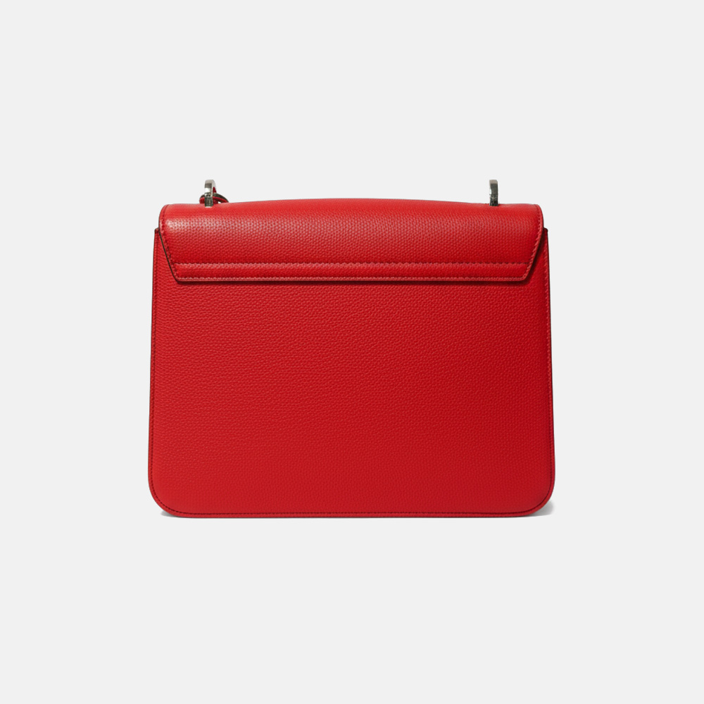 Super Flea Market+Carolina Herrera+Red crossbody bag with heart keyring+Toni Garrn1